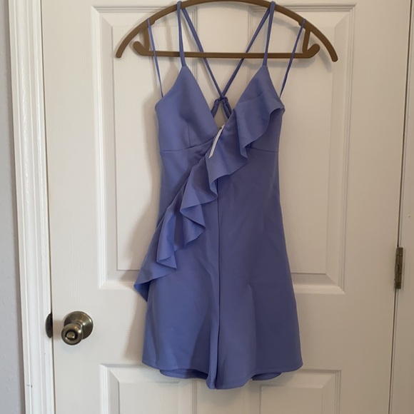 Nwt periwinkle romper - Picture 3 of 3
